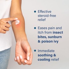 Calm + Cool Anti-Itch Lotion, 7.5oz – Soothe Pain from Sunburn & Insect Bites