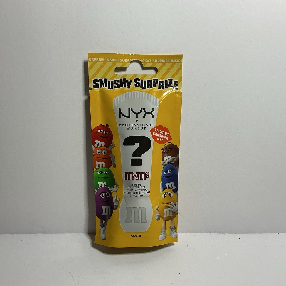 NYX Professional Makeup M&M&rsquo;s Smushy Surprize Matte Lip Balm—New in Package