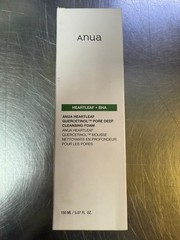 Anua 5.07oz Heartleaf + BHA Quercetinol Pore Deep Cleansing Foam Exp 12/13/2026
