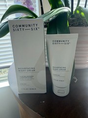 Community Sixty-Six Resurfacing Night Cream 1.7 fl oz Hydrating Retinol