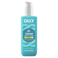 OLLY Calm Body Lotion-Serum with Hyaluronic 8 Fl Oz (Pack of 1), Turquoise