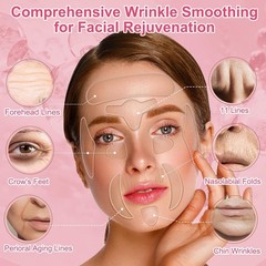 16 PCS Reusable Face Wrinkle Patches Kit | Face Patches for Wrinkles Overnight |