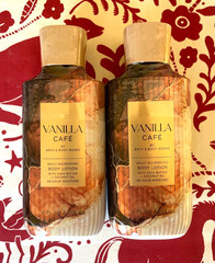 BATH & BODY WORKS VANILLA CAFE LOTION 8 OZ LOT OF 2 BOTTLES, NEW