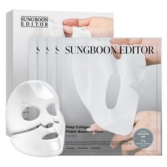 SUNGBOON EDITOR Deep Collagen Power Boosting Mask 37g/1.30 oz. (4 Pack)
