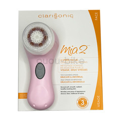 Authentic Clarisonic Mia2 Electric Face Brush Cleansing System – White / Pink