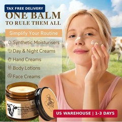 White Tea Grass-Fed Beef Tallow Balm for Men – Whipped Tallow Face Moisturizer &
