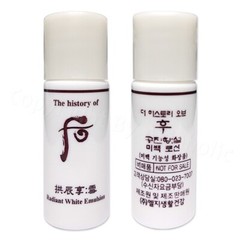 The history of Whoo Seol Radiant White Balancer (25pcs) + Lotion (25pcs) 50pcs