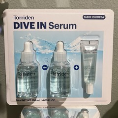 Torriden DIVE IN Hyaluronic Acid Hydrating Vegan Face Serum Set