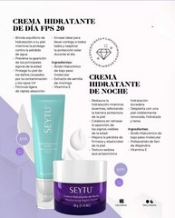 Crema Hidratante De Noche 1.75oz Y Crema Hidratante De Dia 1.75oz