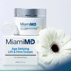 MiamiMD (Miami MD) Age Defying Lift & Firm Cream For Neck And Face – 50ml 3 pack