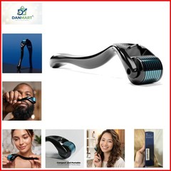Derma Roller for Men & Women – Personal Cosmetic Beauty Tool mm – TitaniumBla…