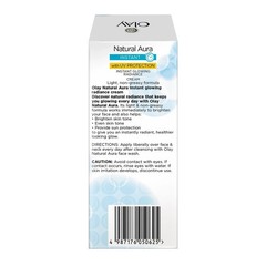 Olay Natural Aura Instant Glowing Radiance Lightweight Cream With UV Protection