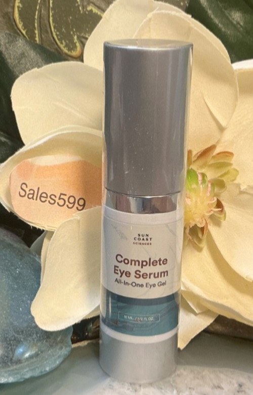 SEALED Sun Coast Sciences Complete Eye Serum .5 oz / 15 ml Eye Gel NEW