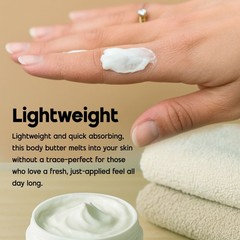 Shea Body Butter – with Hyaluronic Acid & Aloe Vera – 9.87 Oz