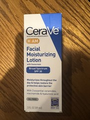 CeraVe AM Facial Moisturizing Lotion with Sunscreen – SPF 30 – 3fl oz 60ml – NIB