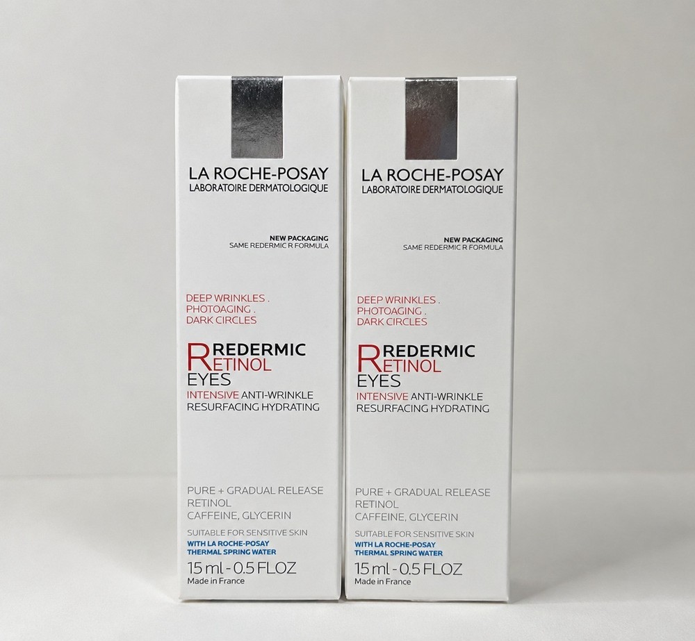 La Roche-Posay Redermic Retinol Eyes 0.5 FL OZ. 15ml 10/2028 New *2 Pack*