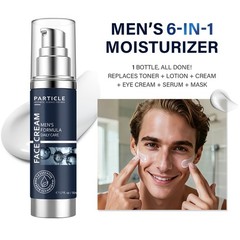 Particle Face Cream For Men 6 In 1 Anti Aging Cream Fights Eye Bags Dark Spots🔥
