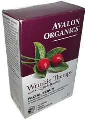 1- AVALON ORGANICS Wrinkle Therapy W/CoQ10 & Rosehip FACIAL SERUM (16ml) SeePics