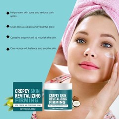 Firming Crepe Skin Cream by Treeactiv, Crepey Skin Repair Treatment 3.53 oz