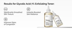 The Ordinary Glycolic Acid 7% Exfoliating Toner, Brightening and Smoothing Daily