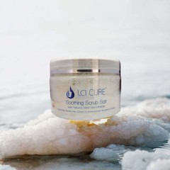 La Cure Dead Sea Soothing Scrub Salts Lavender Essential Oil , Natural Cream