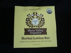 Moon Valley Organics Lemon Vanilla Moon Melt Lotion Bar 1.9 Oz Bar
