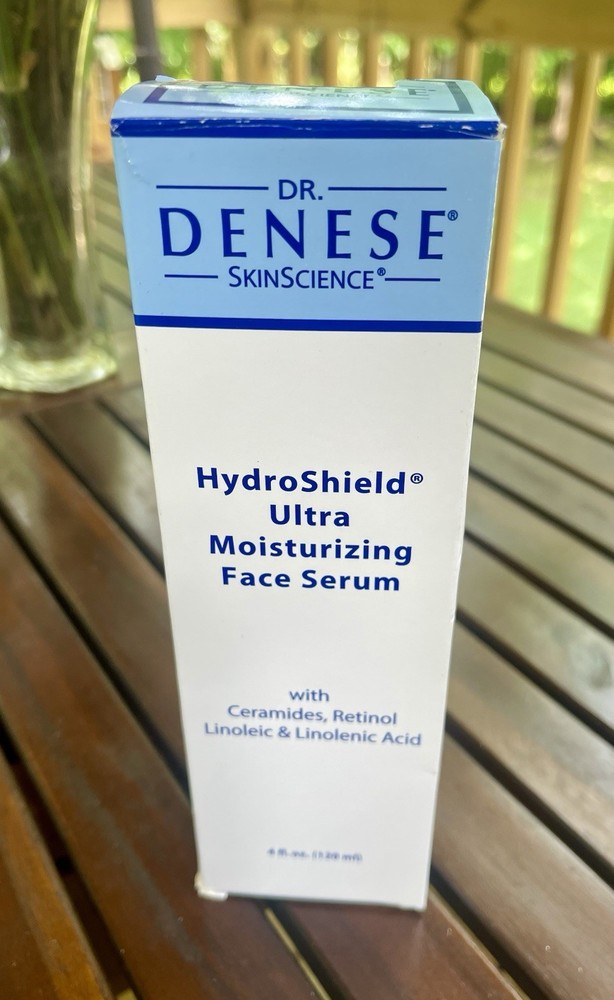 Dr. Denese HydroShield Ultra Moisturizing Face Serum 4 oz Grey Ed. NEW in BOX