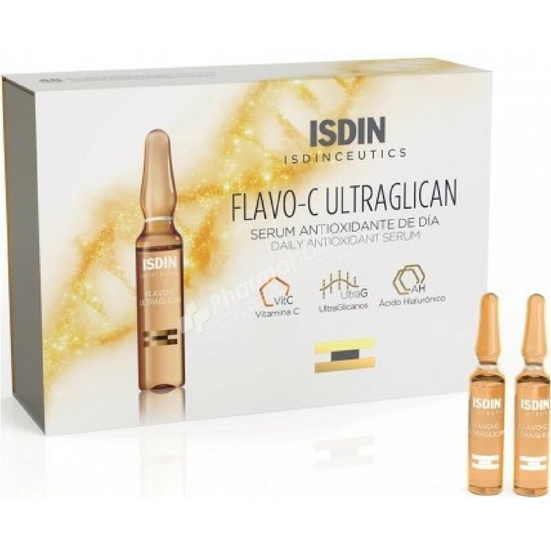 Isdin Flavo-C Ultraglican Daily Antioxidant Serum 2ml x 30 Ampules