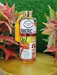 Morrocan Argan Essential Oils 6 In 1 Turmeric Super Whitening Oil 300ml Spf 50+