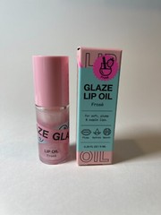 iNNBEAUTY Project Lab Frose Glitter Cool Sheer Pink Silver Sparkle Lip Oil New