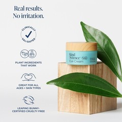 Kind Science 3-Piece Skin Care Set, Gentle Cleanser, Hydration Cream, Small