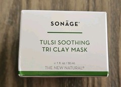 Sonage Tulsi Soothing Tri Clay Mask 1 fl. oz