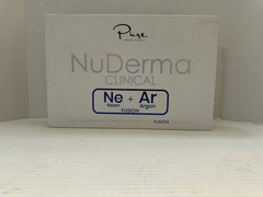 NuDerma Clinical With Neon & Argon Skin Therapy Wand With 6 Fusion Applicators