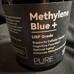 MethyIene Blue 120 Capsules Pharmaceutical Grade Antioxidant, Anti-Aging
