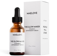 Glow Maker Vitamin C Serum with Vitamin E, Ferulic Acid & Hyaluronic Acid, Aw…
