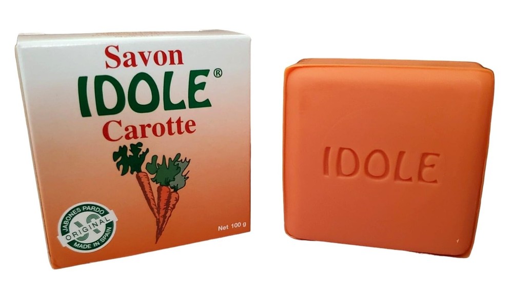 Carrot Oil Skin Cleaning Agent 3.53 Fl Oz Pro Vitamin A Smooth Skin Bar 100G
