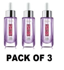 Loreal Paris Revitalift Hyaluronic Acid Serum 15ml x 3 Hydrating Skin Care