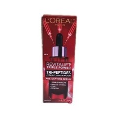 L&rsquo;Oreal Paris Revitalift Triple Power Peptides Age Serum Treatment – 1 fl oz