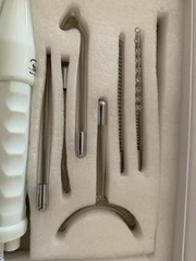 Pure Daily Care NuDerma Clinical Ne+Ar Skin Therapy Wand w 6 Fusion Applicators