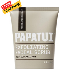 PAPATUI by Dwayne Johnson Men&rsquo;s Face Exfoliating 4 Fl Oz (Pack of 1), Black