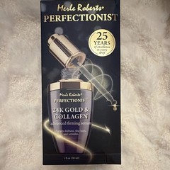 Merle Roberts Perfectionist 24K Gold Collagen Firming Serum 1 fl oz Paraben-Free