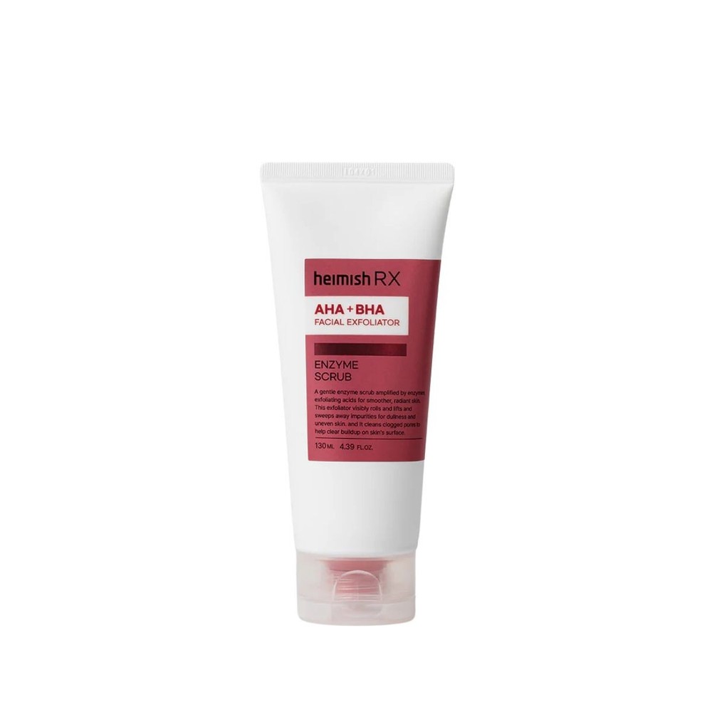 [HEIMISH] RX AHA BHA Enzyme Scrub 130ml-Gentle Exfoliating & Pore Care Cleanser