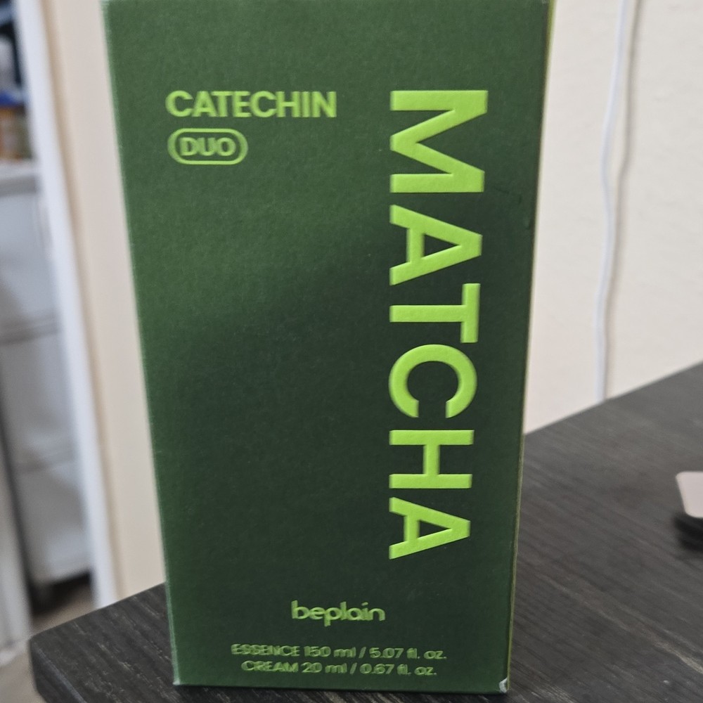 beplain Matcha Catechin Hydrating Soothing Essence & Cream Set 150ml 20ml
