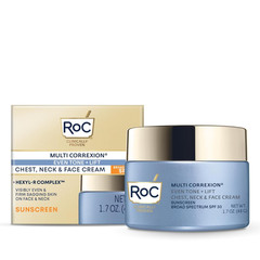 Multi Correxion 5 in 1 Chest, Neck, and Face Moisturizer Cream with SPF 30, for