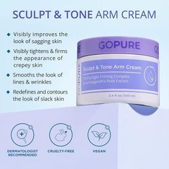 GoPure Sculpt Tone Arm 100ml Arm Skin Tightening Cream Lotion Lifting Lotion &