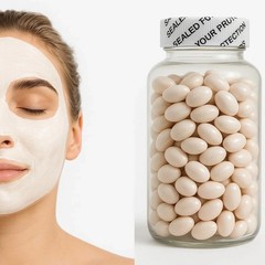 Facial Capsule for Skin Facial/Brightning skin whitening Men & Women (200pc)
