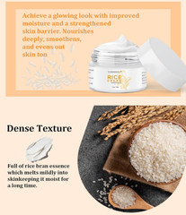 Crema De Arroz Para La Piel De Cara Y Cerrar Los Poros Quitar Manchas White Rice