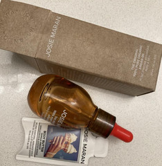 NIB 100% Authentic JOSIE MARAN 100% Pure Organic Moisturizing Argan Oil,0.5oz