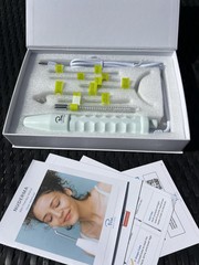 NuDerma Professional Skin Therapy Wand Portable Skin Therapy Machine 6 Wands