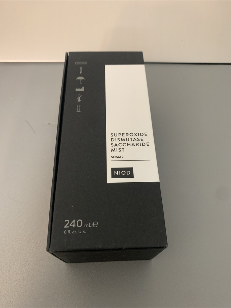 NIOD Superoxide Dismutase Saccharide Mist 240ml /8oz New And Sealed